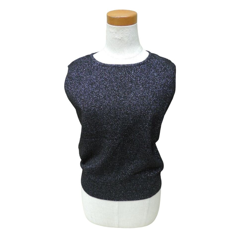 VTG Lyle & Scott 100% lambs wool sweater crew neck women's size ? sleeveless